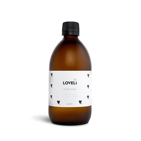 Loveli Hand Wash Cucumber Refill 500ml