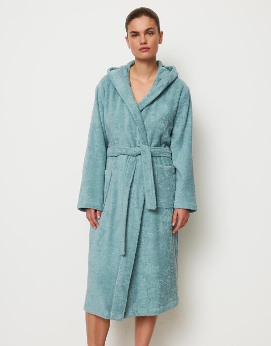 Marc O'Polo Badjas Timeless Women Aquamarine