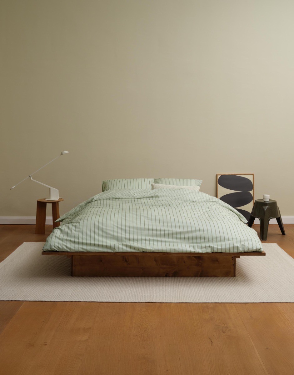 Marc O'Polo Dekbedovertrek Eino Calm Sage