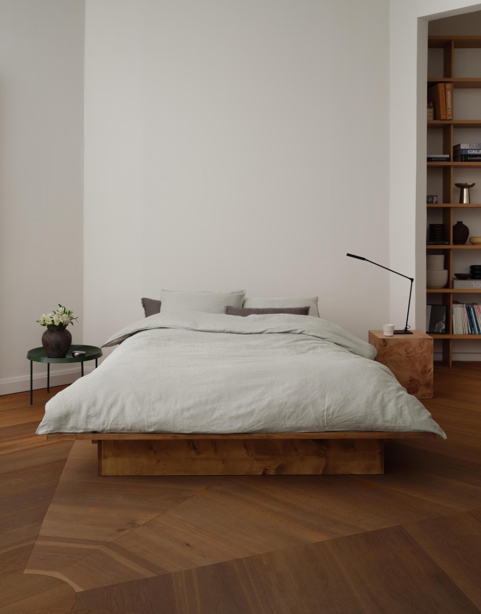 Marc O'Polo Dekbedovertrek Valka Grey Mist