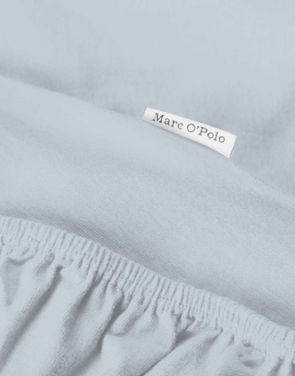 Marc O'Polo Hoeslaken Premium Organic Jersey Blue Sky