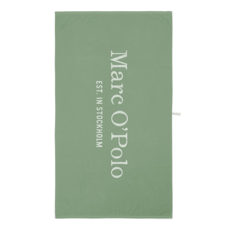 Marc O'Polo Strandlaken Statement Beach Sage Green 100x180