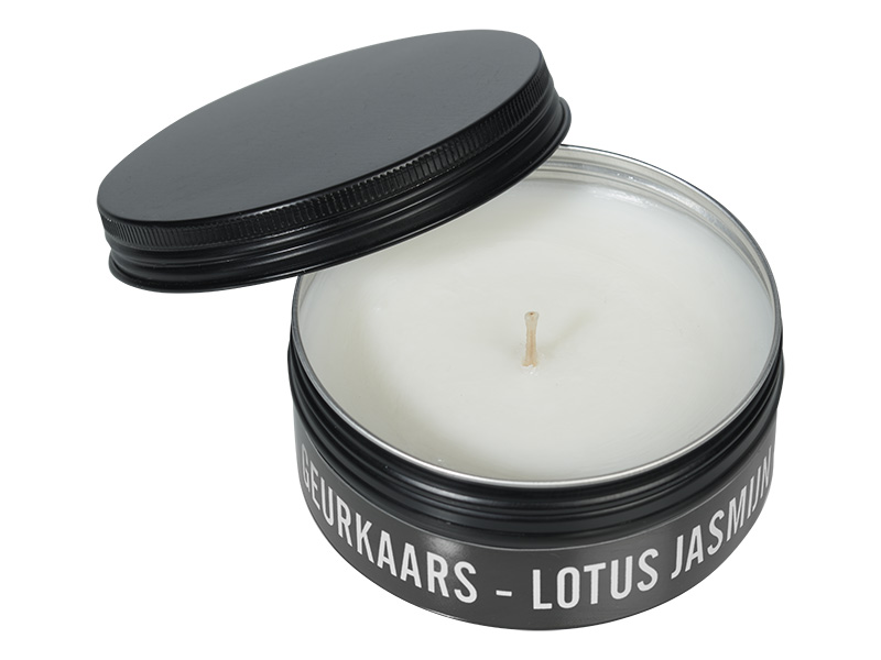 Mijn Stijl Geurkaars blik Lotus Jasmijn sojabasis