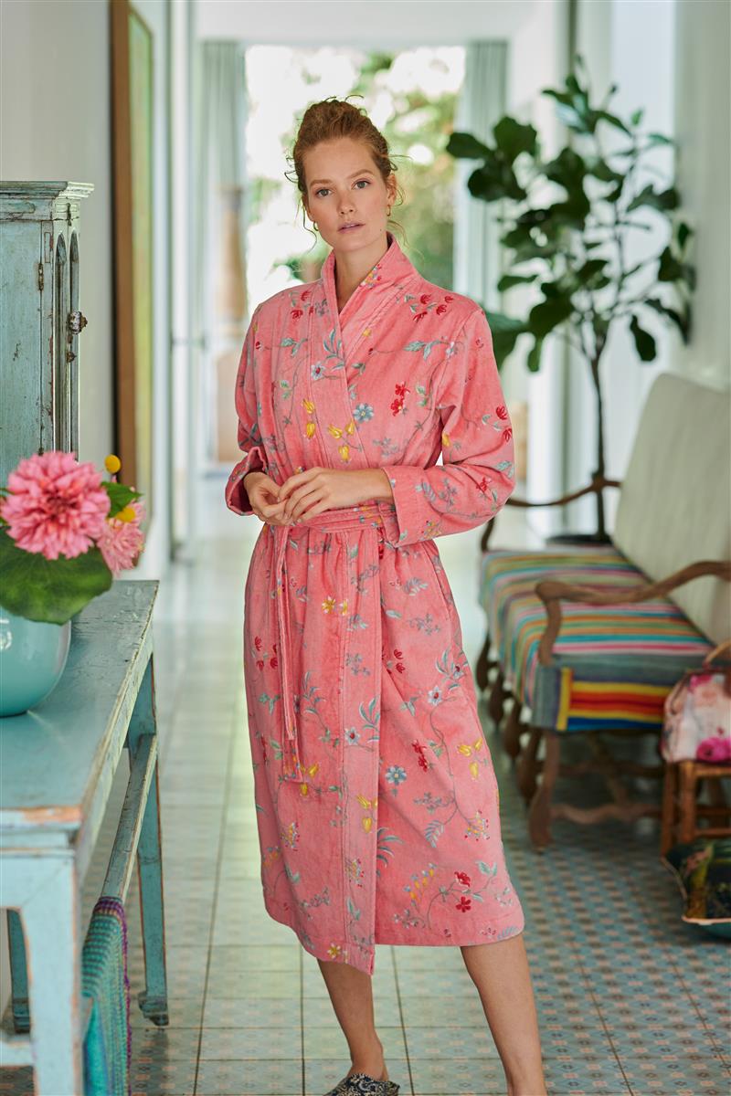 Pip Studio Badjas Les Fleurs Pink