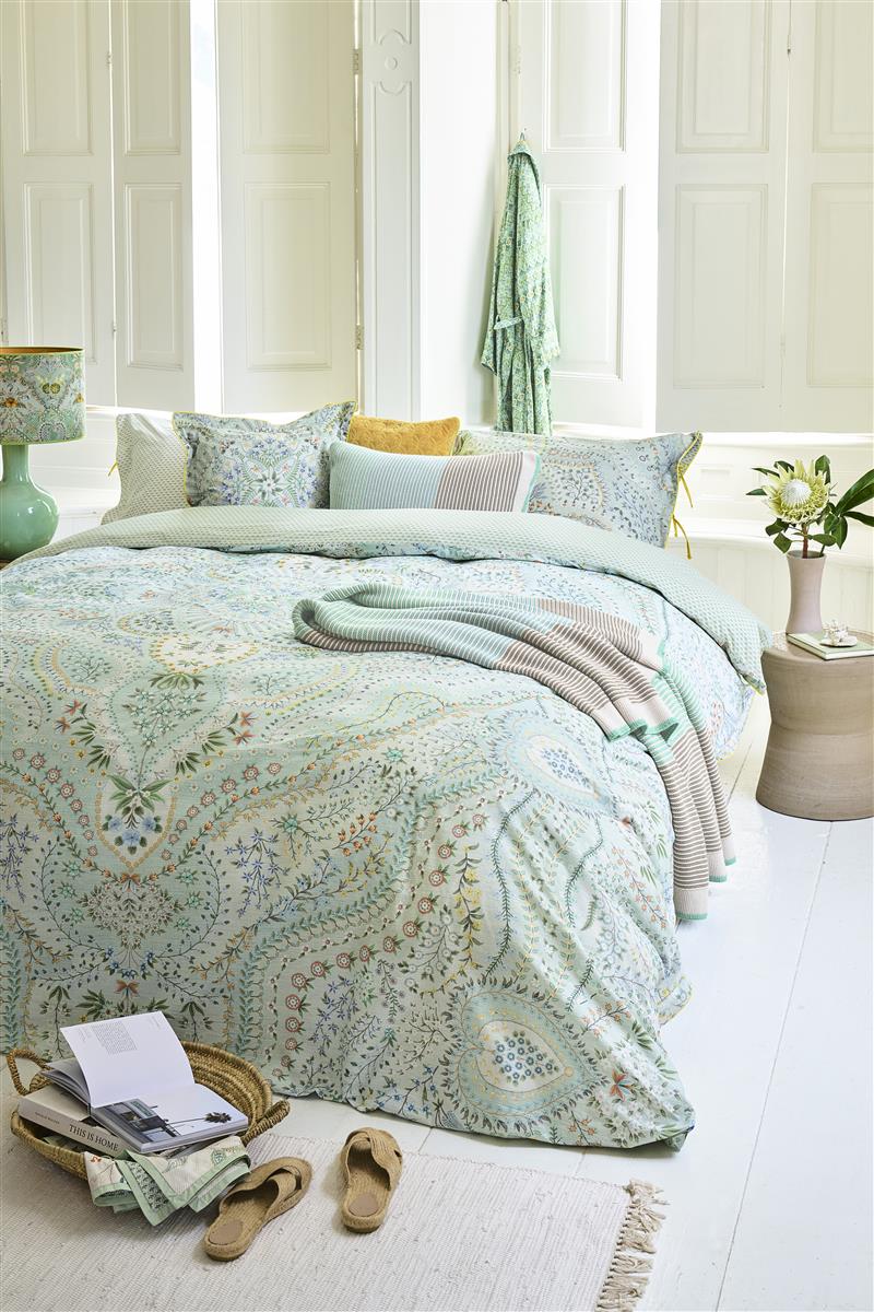 Pip Studio Dekbedovertrek Alfombra Light Blue