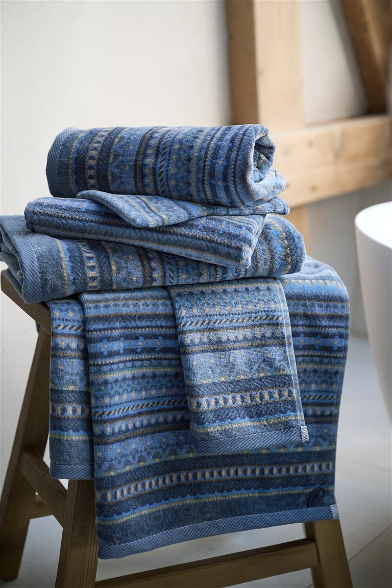Pip Studio Geometric Print Dark Blue