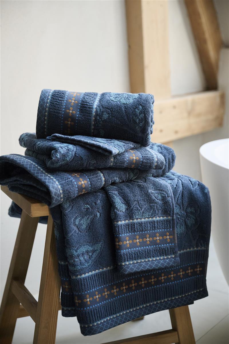 Pip Studio Jasmin Jacquard Dark Blue