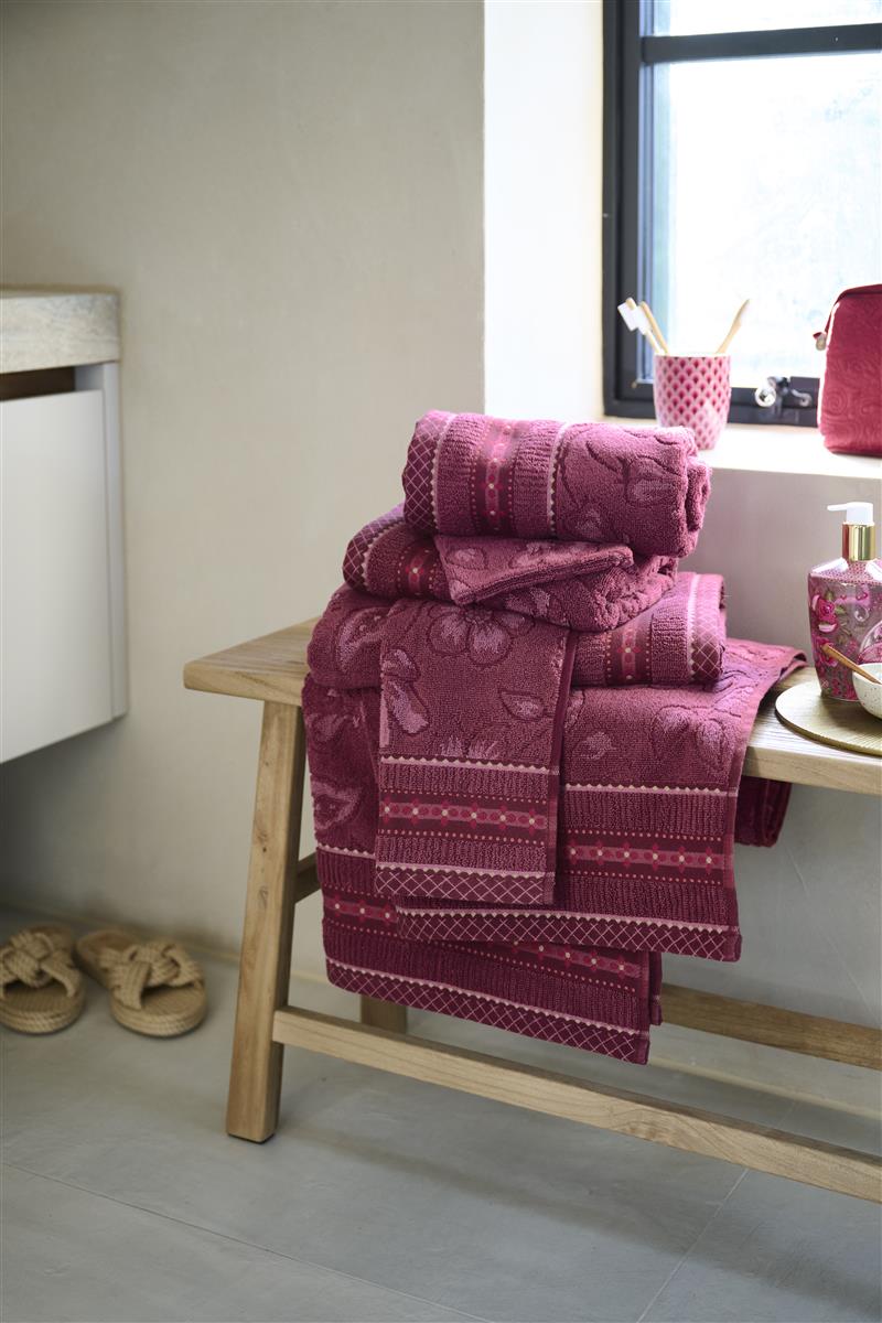 Pip Studio Jasmin Jacquard Dark Pink