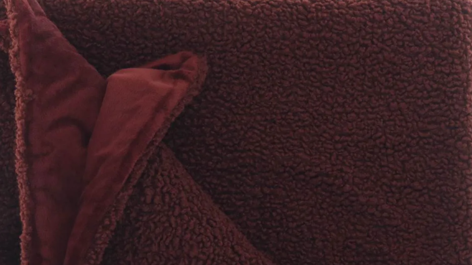 Unique Living Fleece Plaid Romie Bloodstone 150x200