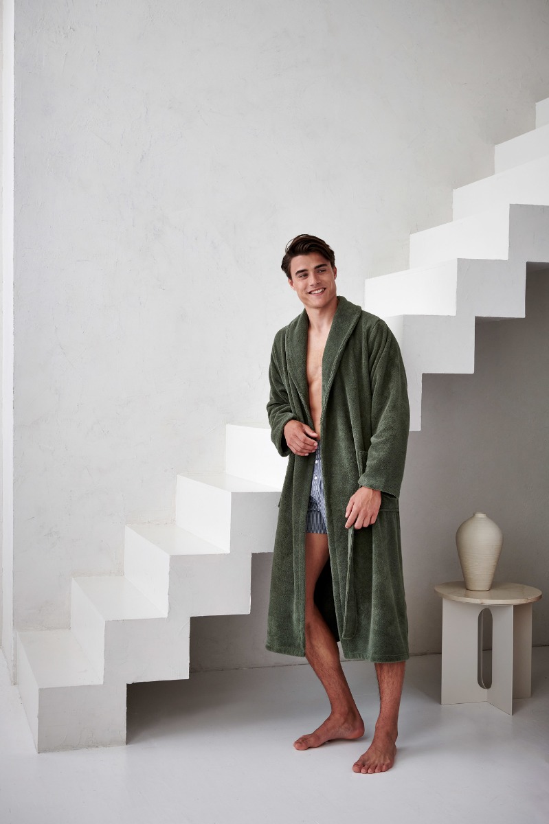 Vandyck Badjas Beaumont Sage Green
