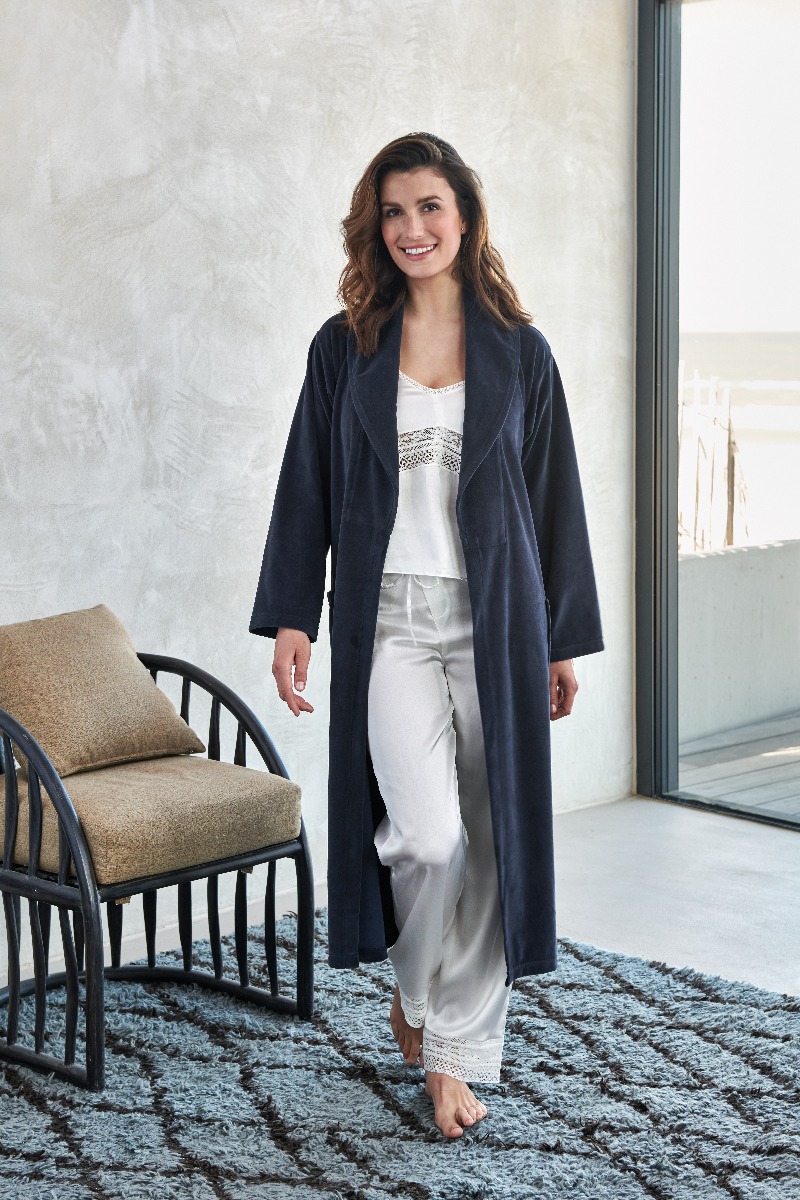 Vandyck Badjas Grace Dark Navy