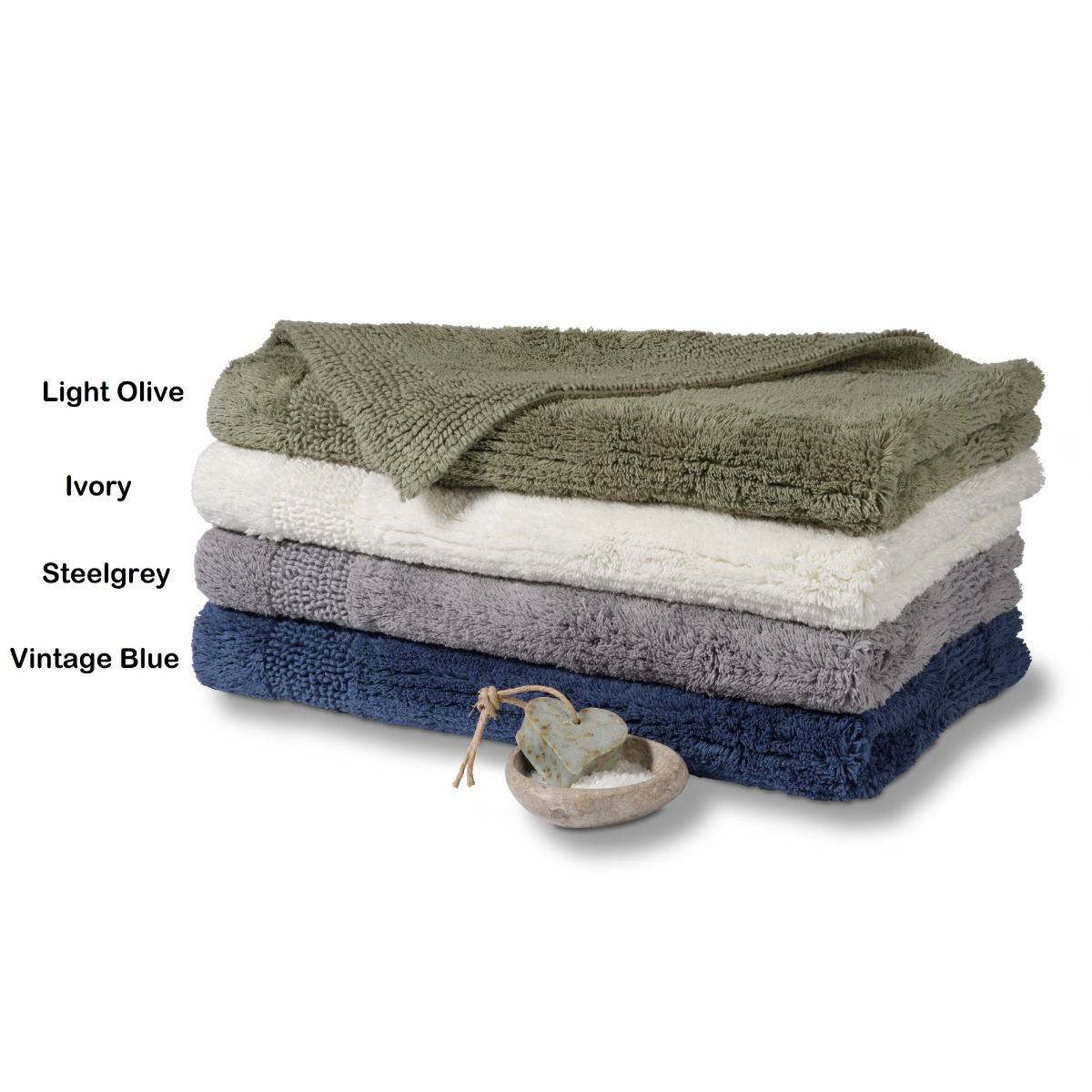 Vandyck Badmat Scala Organic Vintage Blue