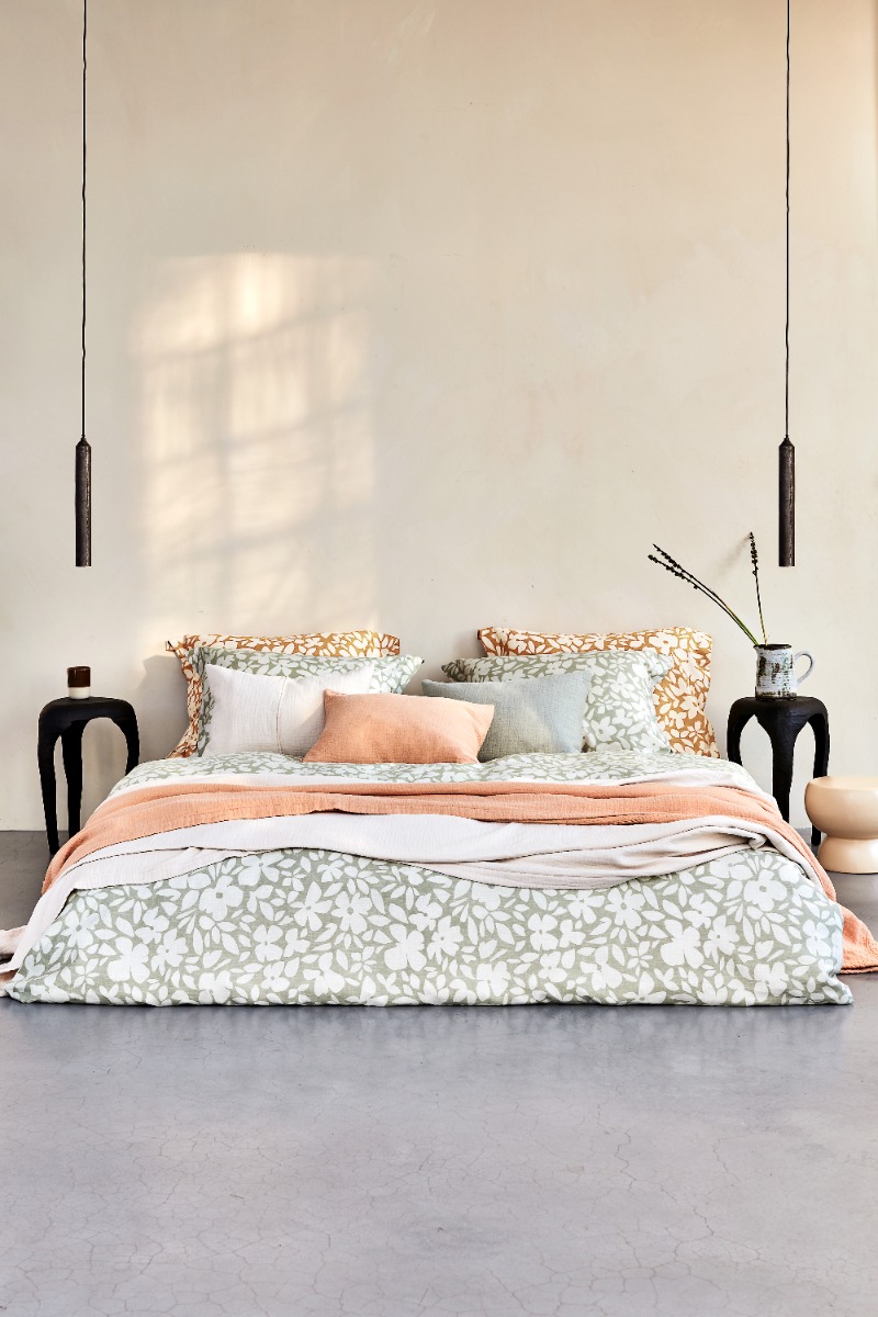 Vandyck Dekbedovertrek Florals Apricot Blush