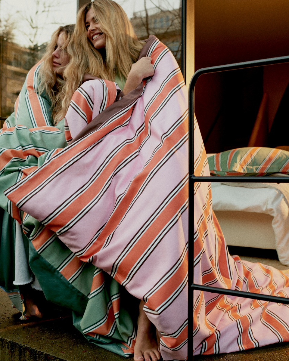 Vandyck Dekbedovertrek Preppy Stripe Pink