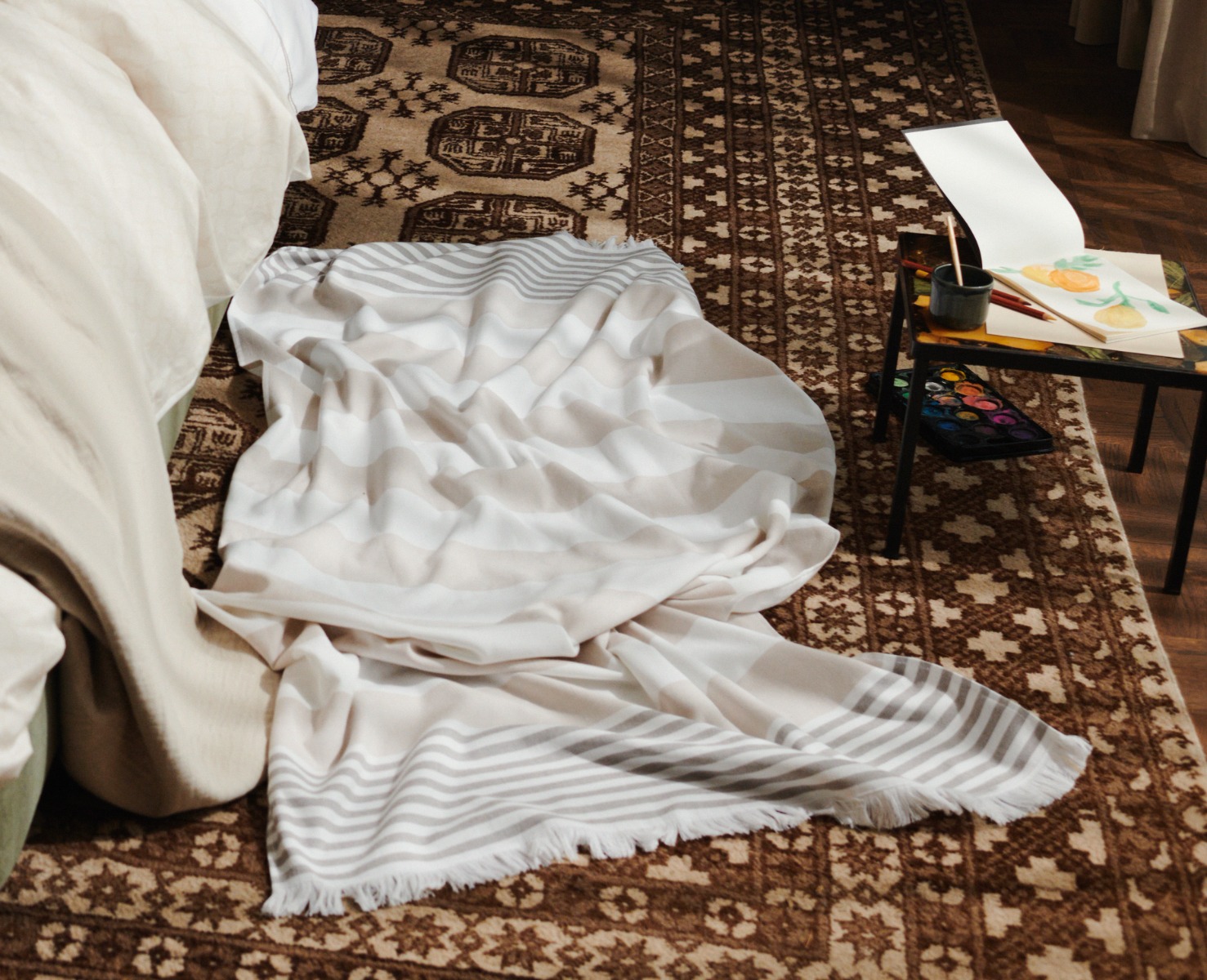 Vandyck Hamamdoek Amalfi Almond 90x180