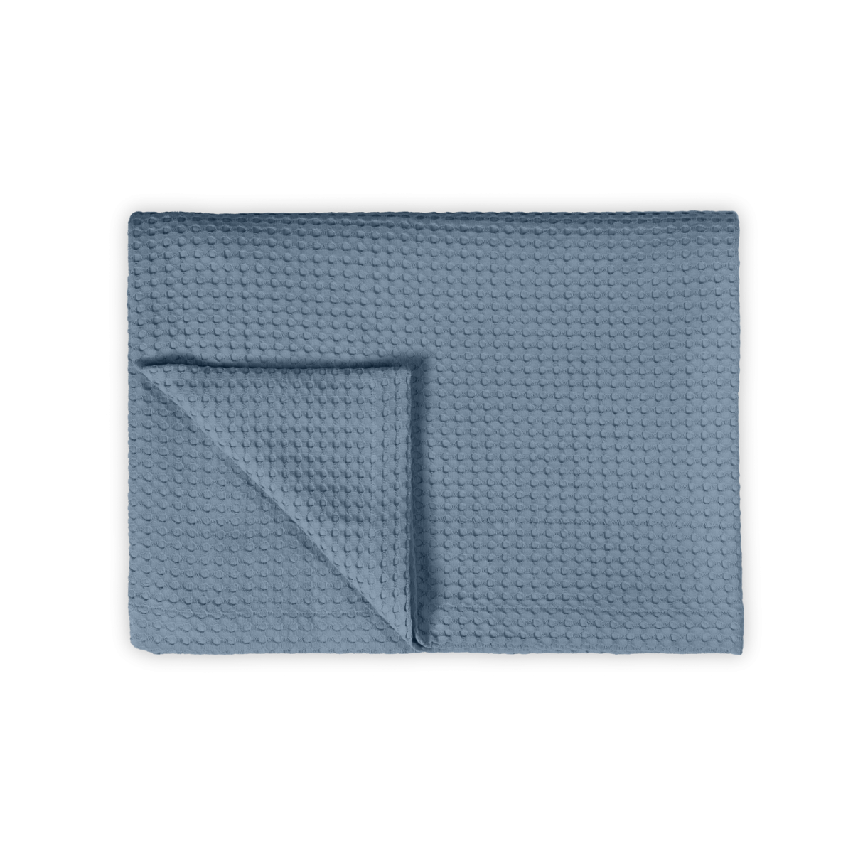 Vandyck Zomerdeken Wafel Pique Faded Denim
