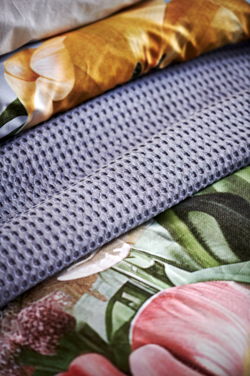 Vandyck Zomerdeken Wafel Pique Lavender Blue