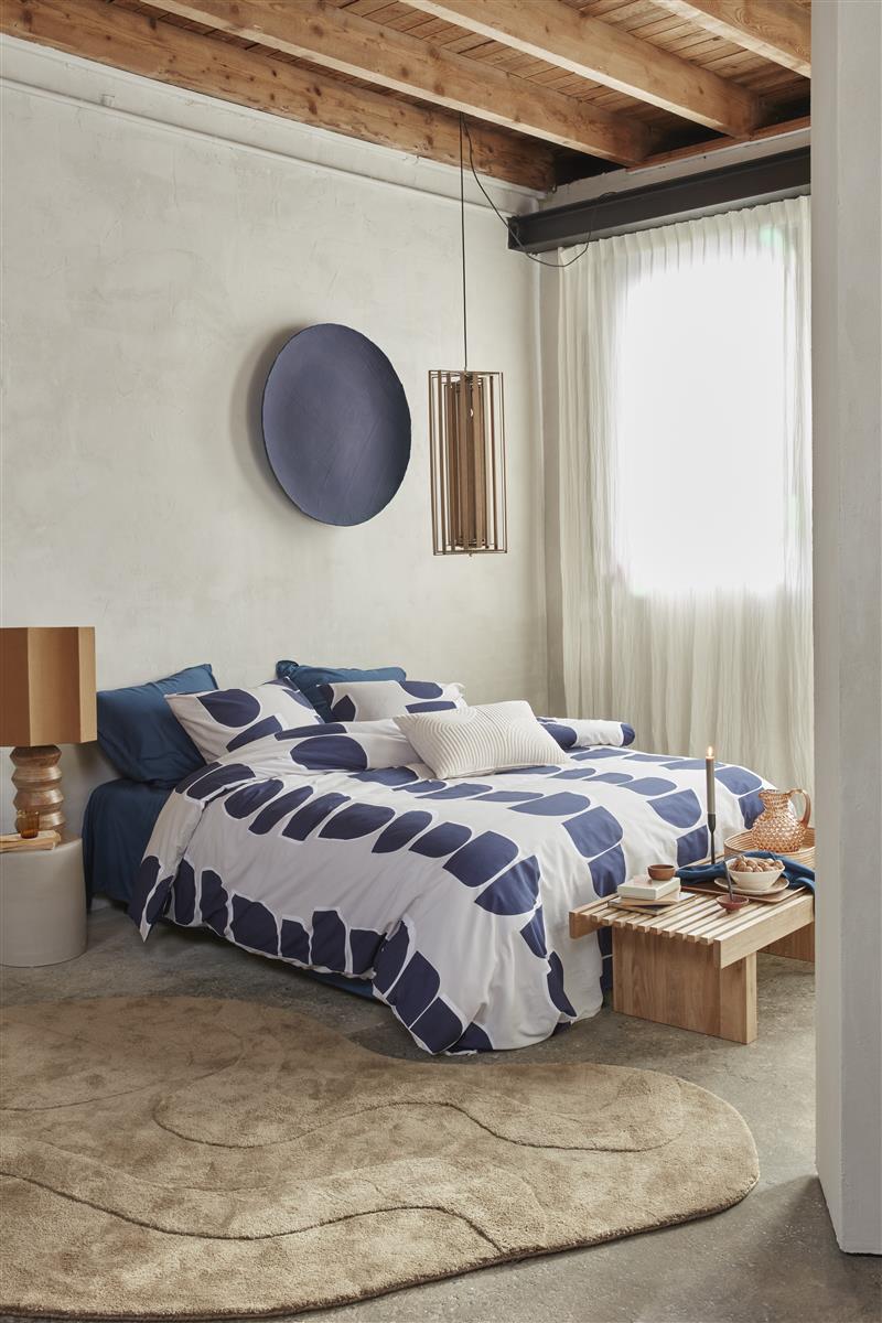 VT Wonen Dekbedovertrek Moons Indigo