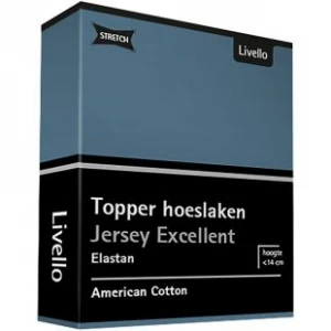Livello Hoeslaken Topper Jersey Excellent Blue 250 gr