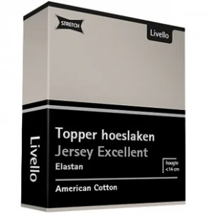 Livello Hoeslaken Topper Jersey Excellent Stone 250 gr