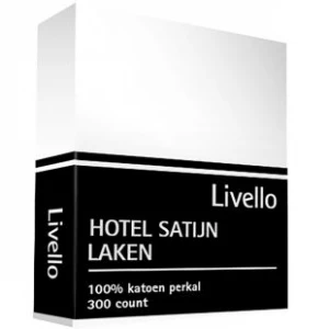 Livello Hotel Laken Katoen Satijn White