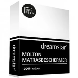 Dreamstar Molton Matrasbeschermer hoek 35 cm