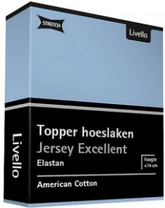 Livello Hoeslaken Topper Jersey Excellent Light Blue 250 gr