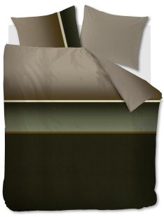 Beddinghouse Dekbedovertrek Aiden Olive Green