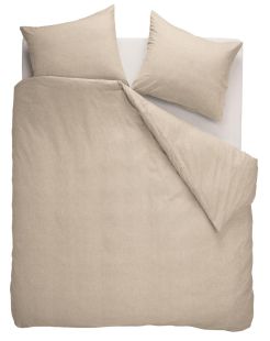 Beddinghouse Dekbedovertrek Flanel Frost Light Sand