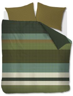 Beddinghouse Dekbedovertrek Flanel Juno Green