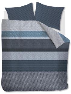 Beddinghouse Dekbedovertrek Flanel Menno Blue