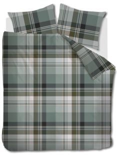 Beddinghouse Dekbedovertrek Flanel Vernon Green