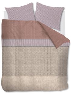 Beddinghouse Dekbedovertrek Norah Mauve
