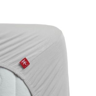 Beddinghouse Hoeslaken Jersey splittopper Light Grey