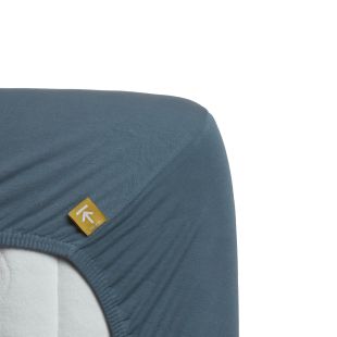 Beddinghouse Hoeslaken Jersey Stretch topper 220 gr Cool Grey
