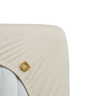 Beddinghouse Hoeslaken Jersey Stretch topper 220 gr Natural