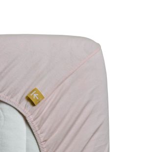Beddinghouse Hoeslaken Jersey topper Soft Pink