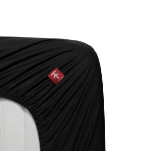 Beddinghouse Hoeslaken Perkal splittopper Black