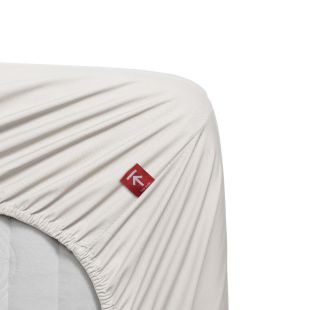 Beddinghouse Hoeslaken Perkal splittopper Offwhite