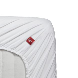 Beddinghouse Hoeslaken Perkal splittopper White