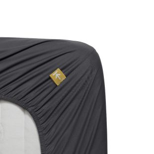 Beddinghouse Hoeslaken Perkal topper Anthracite