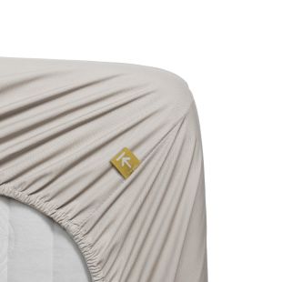 Beddinghouse Hoeslaken Perkal topper Natural