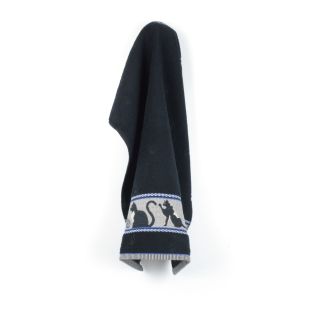 Bunzlau Castle Keukendoek Cats Black