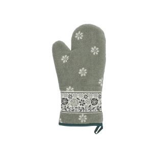 Bunzlau Castle Ovenwant CE Belle Fleur Dark Green