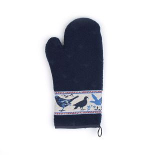 Bunzlau Castle Ovenwant CE Birds Dark Blue
