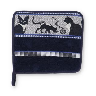 Bunzlau Castle Pannenlap CE Cats Dark Blue