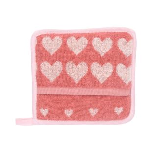 Bunzlau Castle Pannenlap CE Hearts Pink