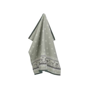 Bunzlau Castle Theedoek Belle Fleur Dark Green