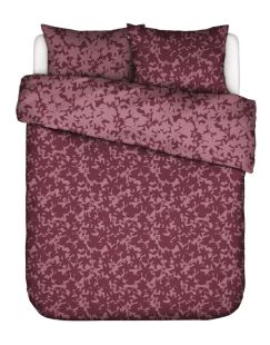 Essenza Dekbedovertrek Flanel Imara Burgundy