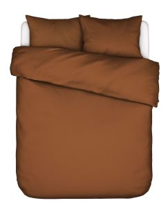 Essenza Dekbedovertrek Minte Leather Brown
